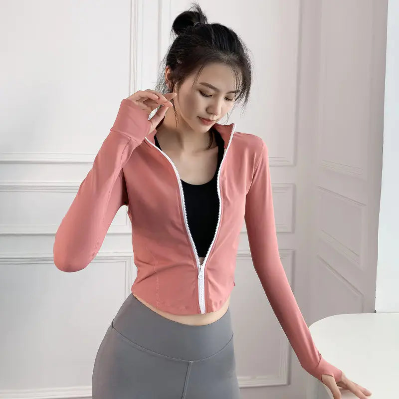 Long Sleeve Workout Jacket