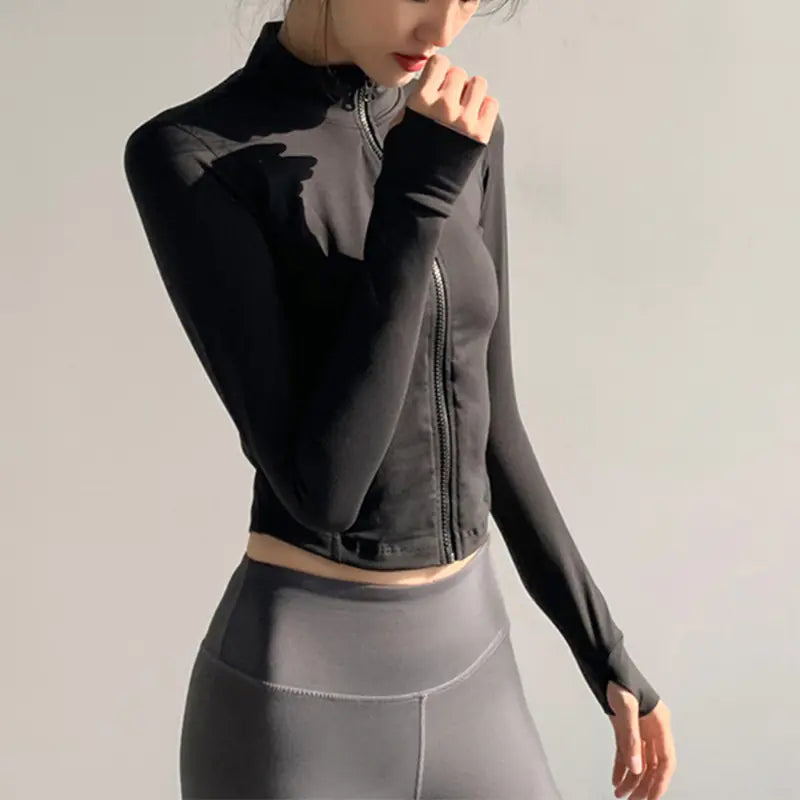 Long Sleeve Workout Jacket