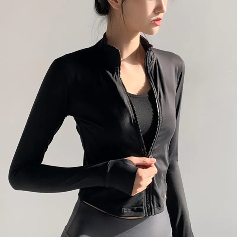 Long Sleeve Workout Jacket