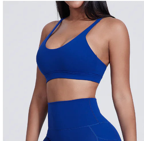 Sports Bra with Racerback Design