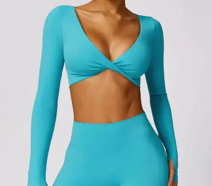 Long Sleeve Sports Bra