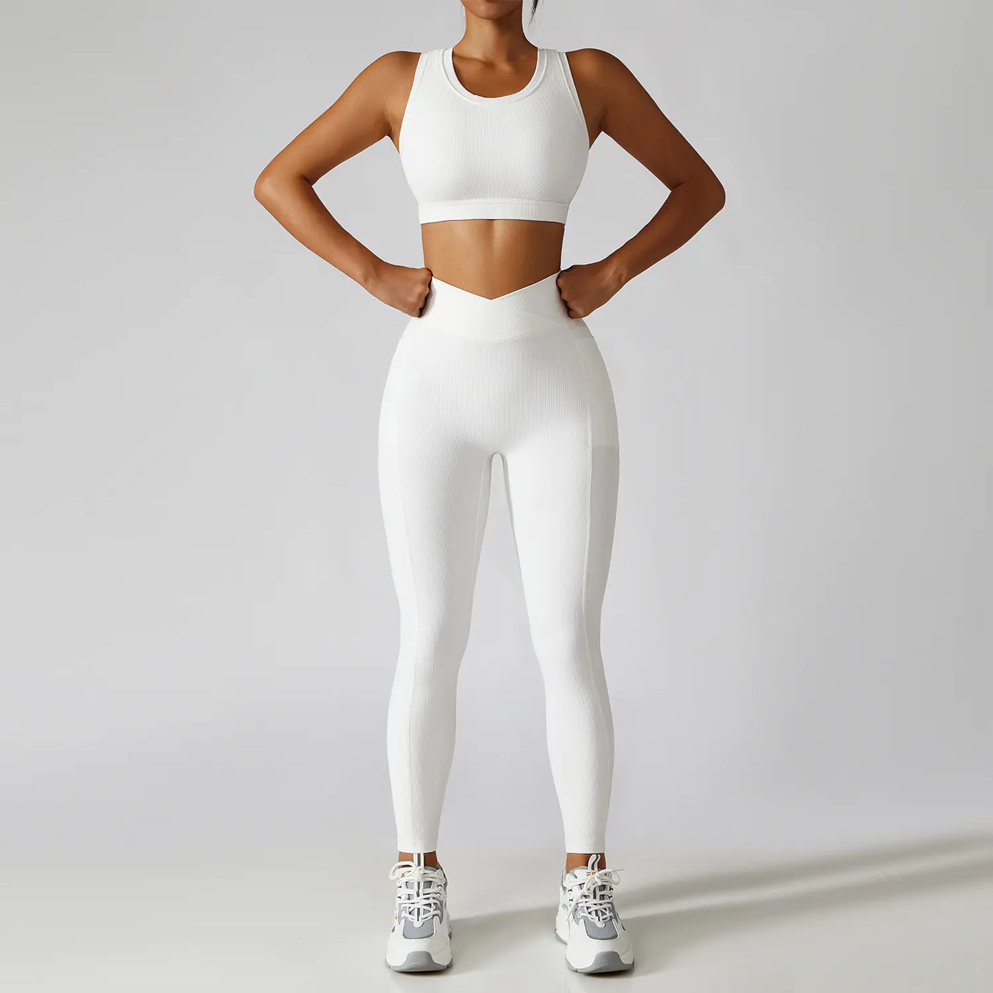 Shockproof Push-Up Sports Bra