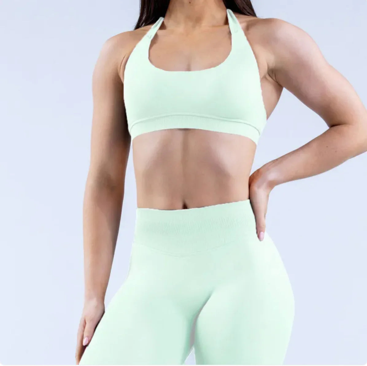 Matte Seamless Sports Bra