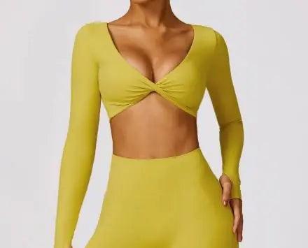 Long Sleeve Sports Bra