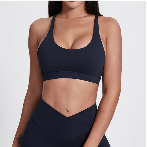 Sports Bra with Racerback Design