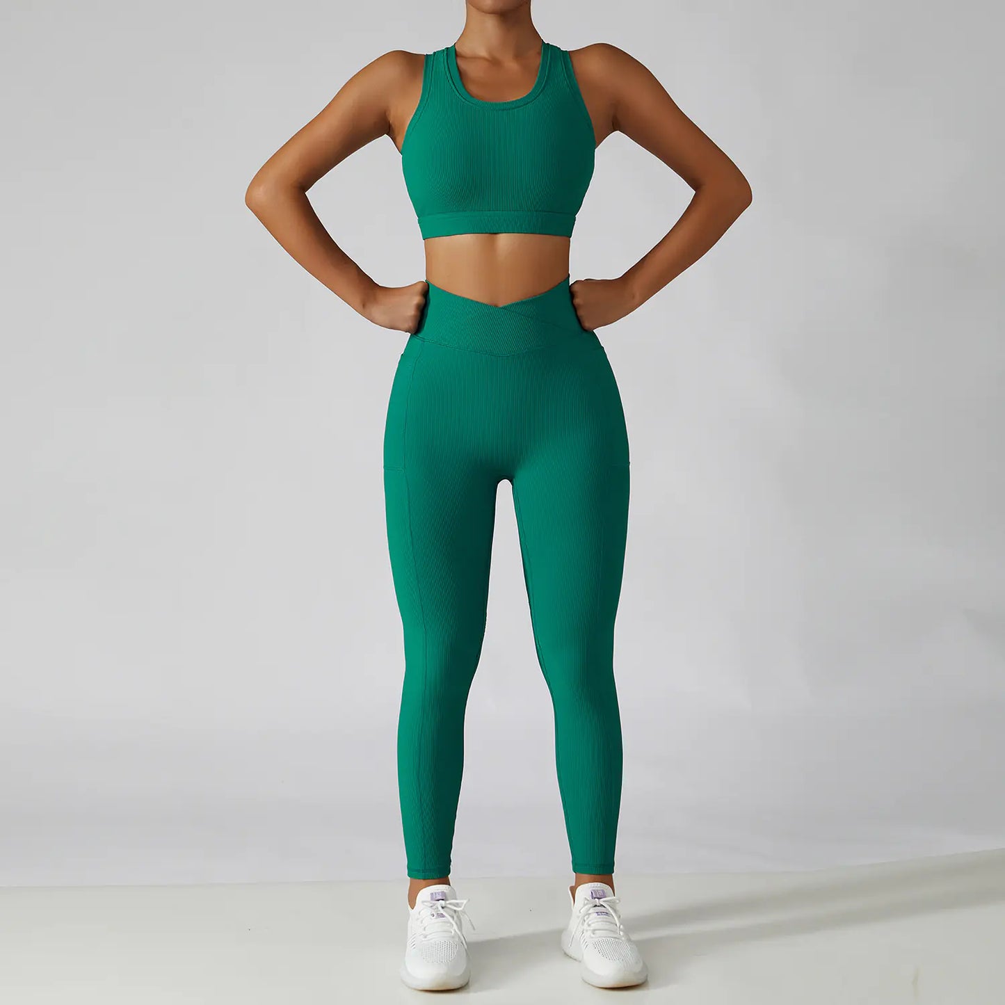 Shockproof Push-Up Sports Bra
