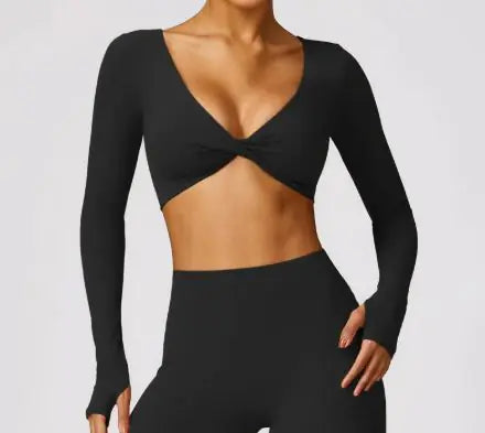 Long Sleeve Sports Bra